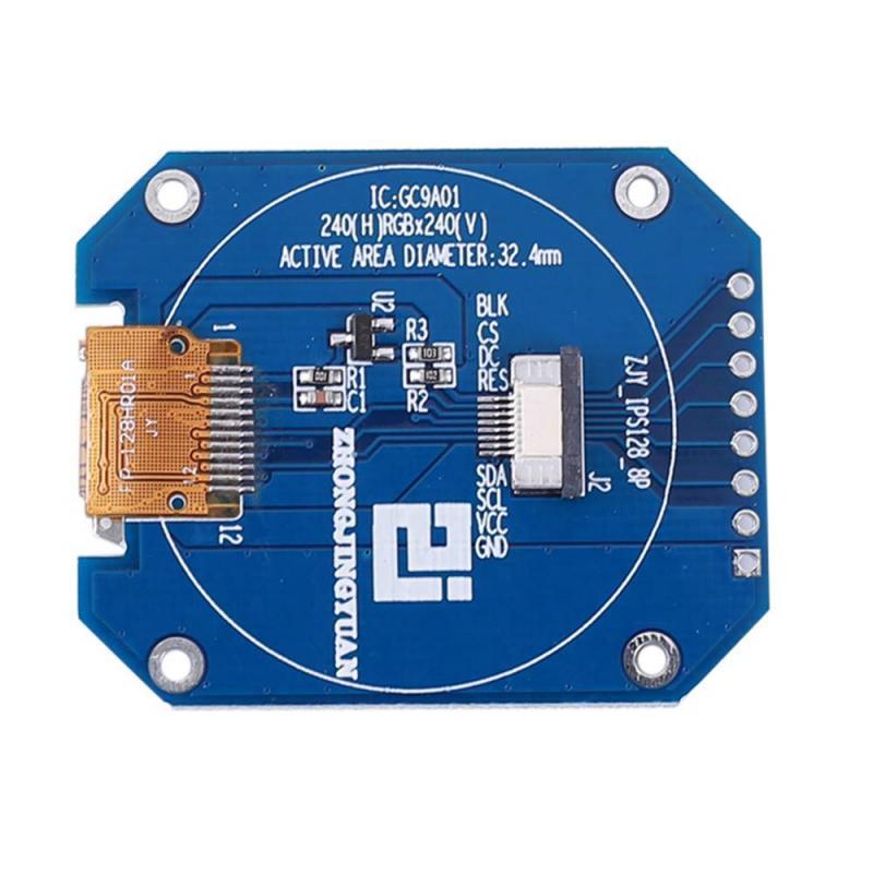 1.28 Inch Lcd Tft Display Gc9a01 240x240 Modul Tft Display Lcd Display Panel