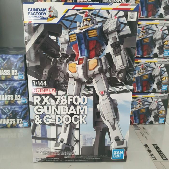 HG 1/144 RX-78F00 GUNDAM & G-DOCK YOKOHAMA BANDAI GDOCK