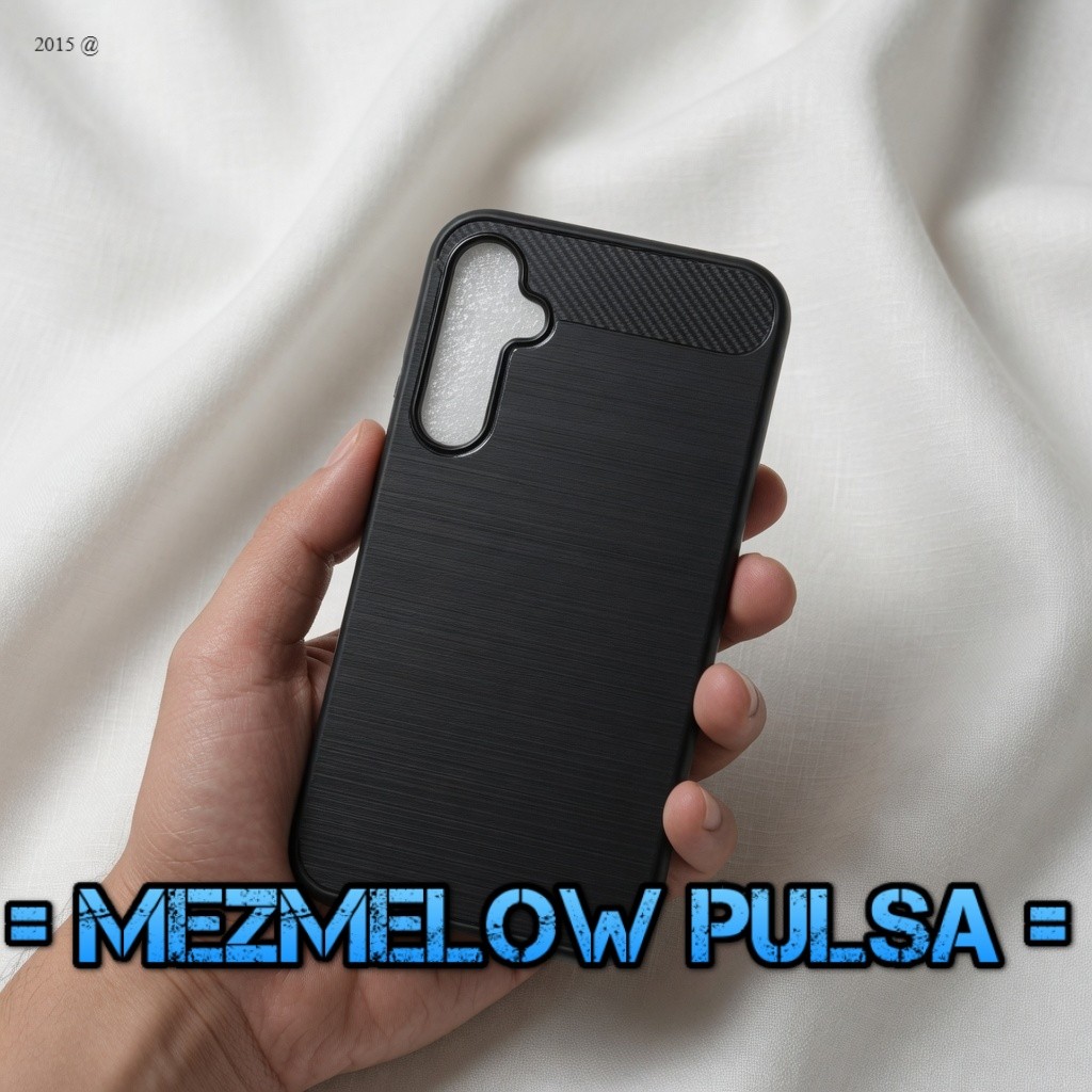 Soft Case Fiber Carbon Caseng Casing Softcase SAMSUNG A34 5G