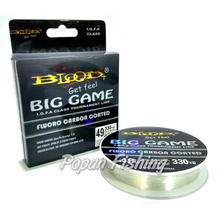 PROMO  Senar Blood Big Game Fluorocarbon - 0.16