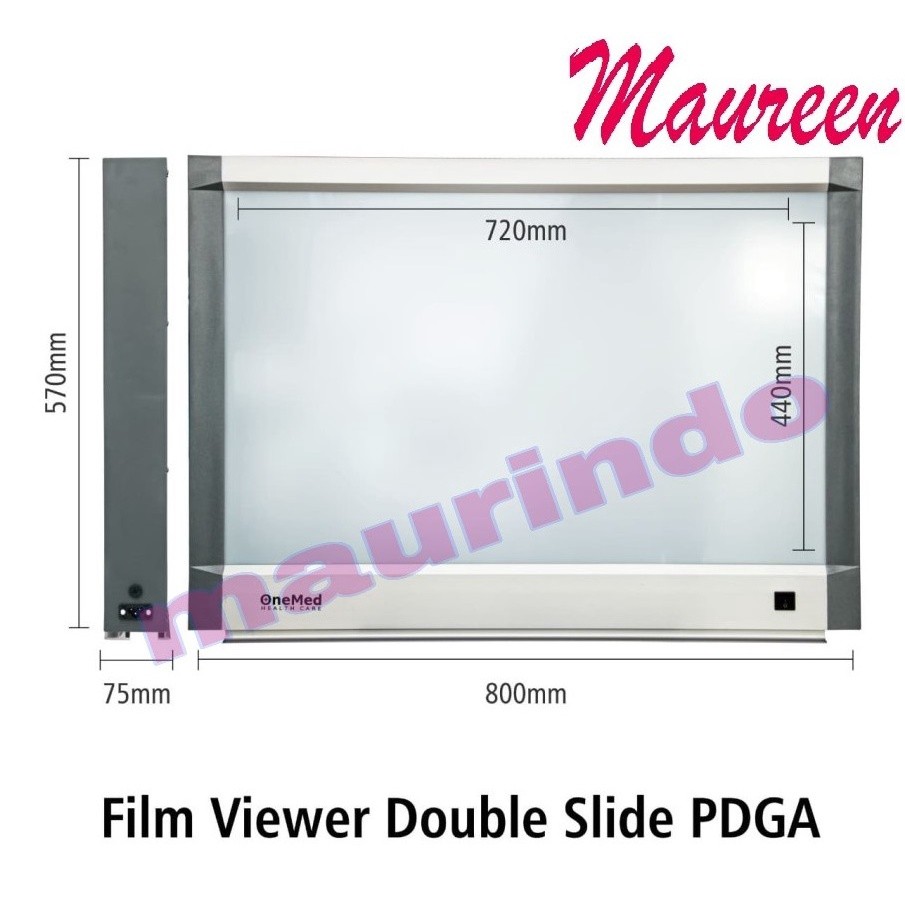 Onemed Film Viewer Xray DOUBLE SIDE Film Iluminator Light Box X-ray