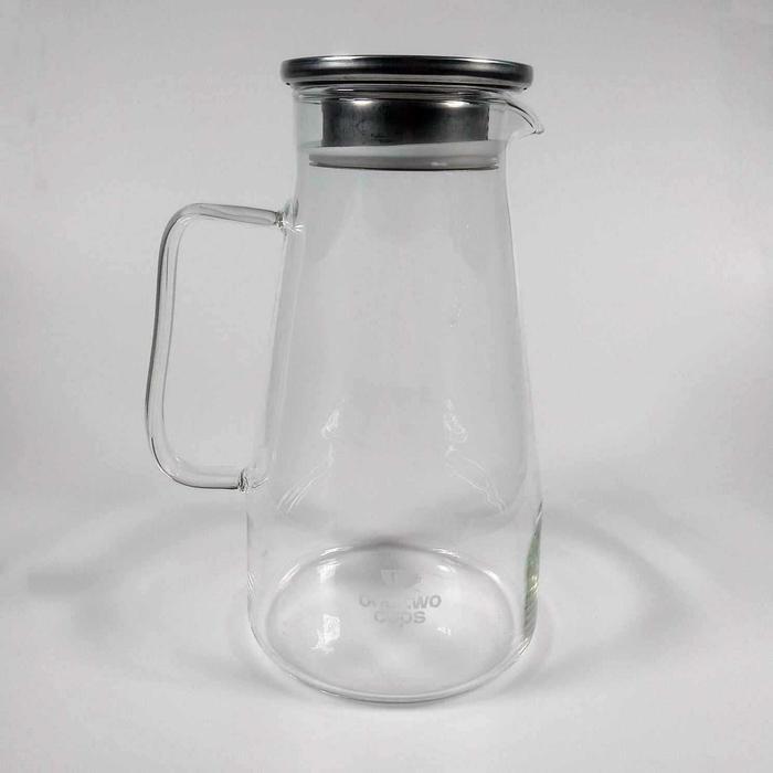 Teko Pitcher Thai Chinese Tea Pot Gelas Set Ceret Kaca Air Minum Es Teh Kopi Panas Aesthetik Zam Zam