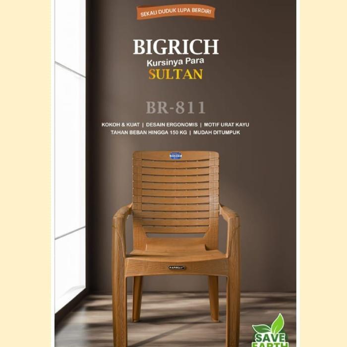kursi plastik Sultan  br 811 napolly