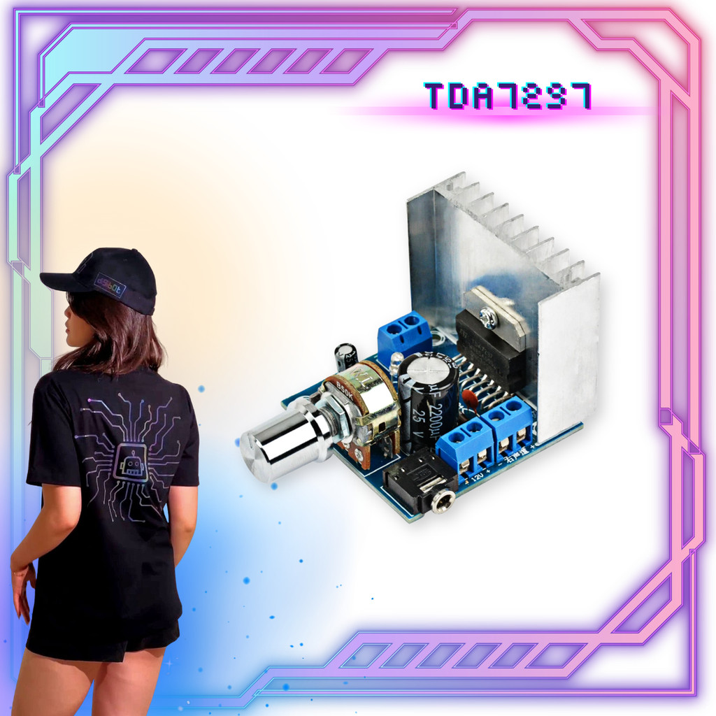TDA7297 2x15W Stereo Power Amplifier v2 - TDA - Digibot Official