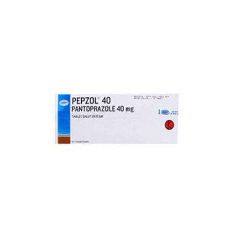 PEPZOL 40 40 MG 1 STRIP @ 10 TABLET SALUT ENTERIK