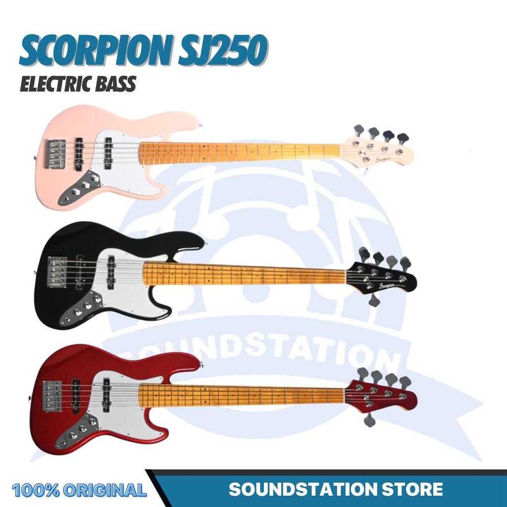 Scorpion SJ250 Electric Bass - Bass Listrik Electric SJ-250