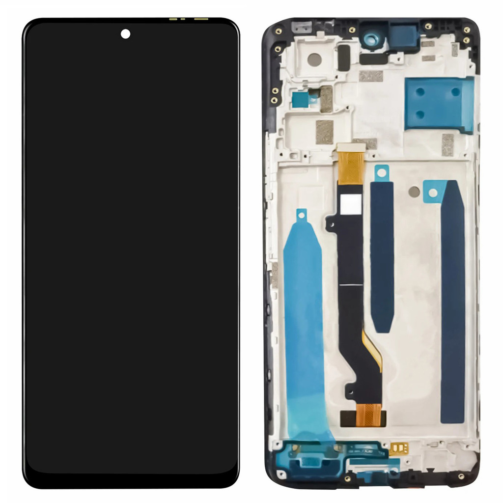 For Infinix Zero X Neo 4G X6810 Grade C LCD Screen and gitizer Assembly + Frame Replacement Part (Wi