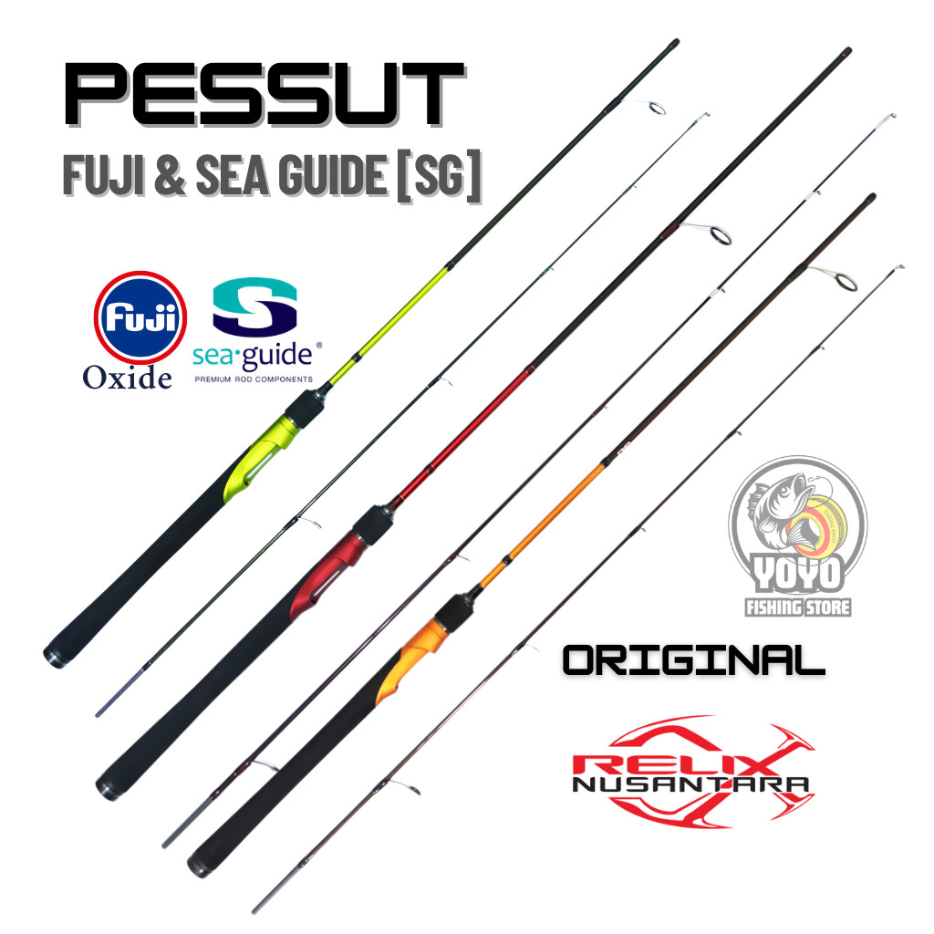 Joran Pesut dan Pesut SG  Relix Nusantara 185 cm | 155 cm |  163 cm | galapung  galatama