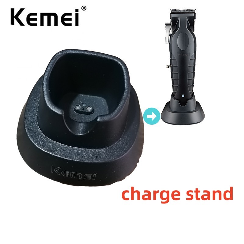 Kemei Cordless Hair Clipper Charging Stand Fast Charger Base KM-2296 Hair Cutting Machine Dock Fits 
