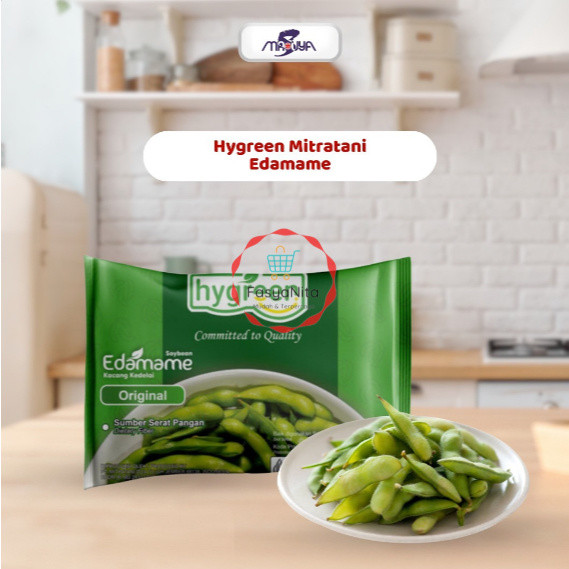 Hygreen Mitratani Edamame Original 500Gr - Fasyanita Online Fresh Mart Denpasar - MSY