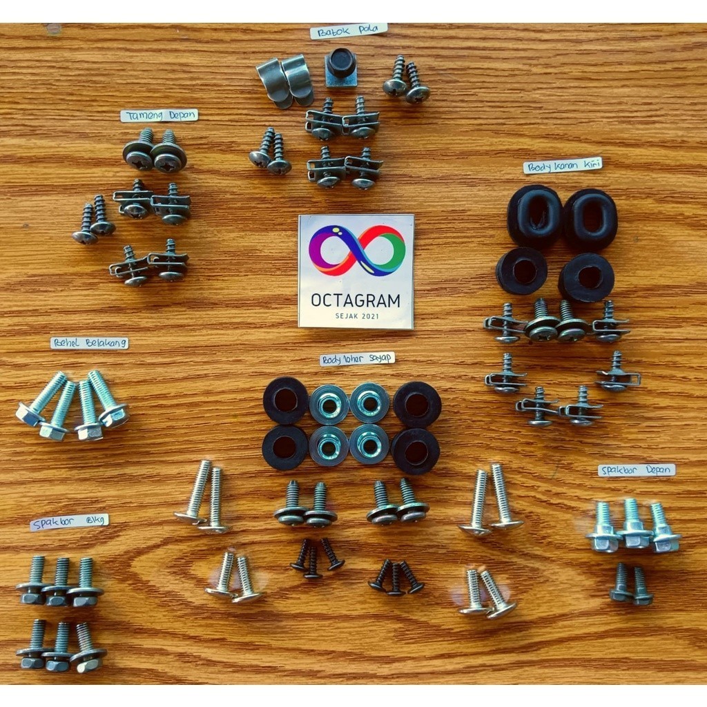baut motor vega r new full set
