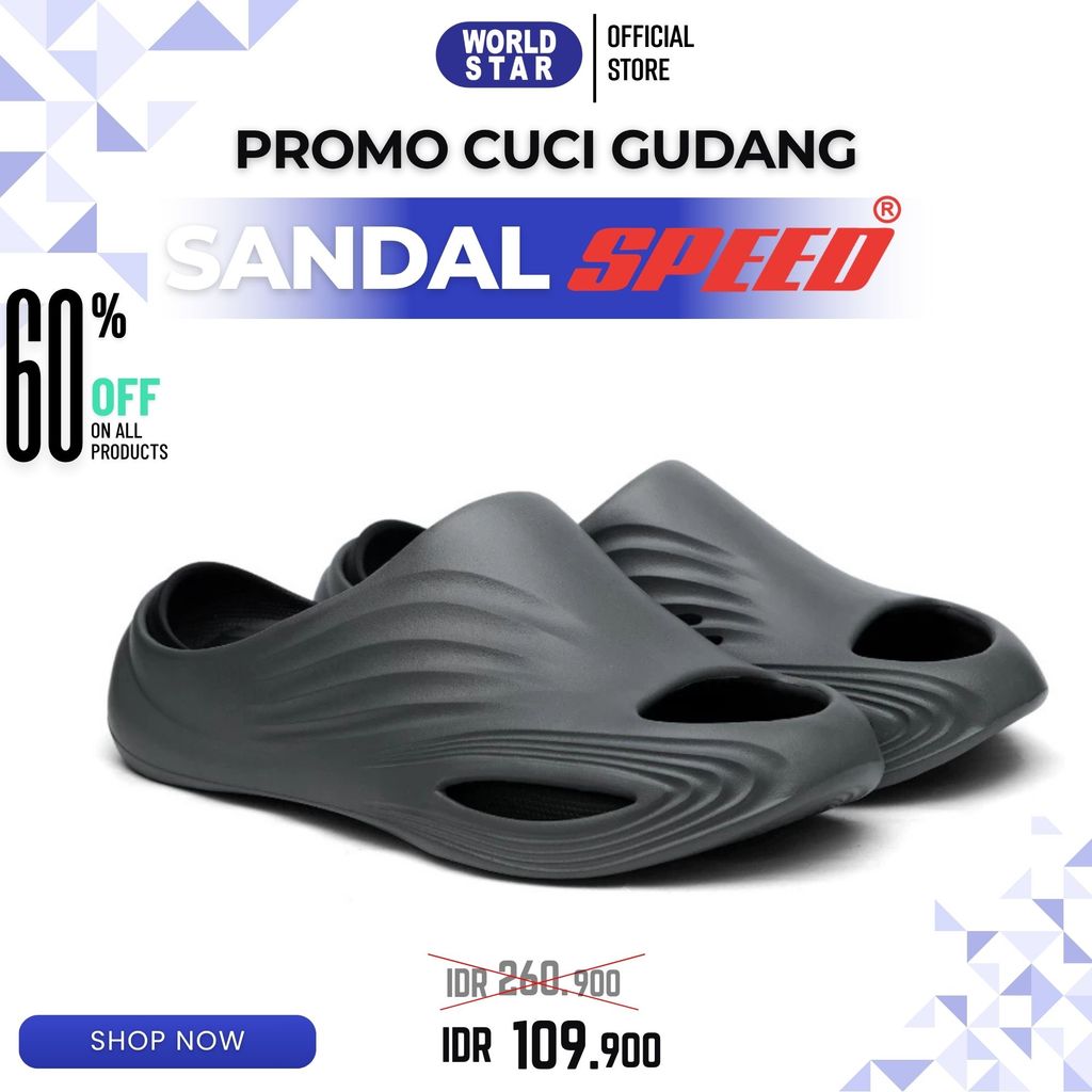 Sandal Speed MYSTIC Series 100% ORIGINAL Sendal Selop Pria