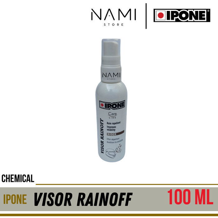 IPONE VISOR RAINOFF (100ml) - PELINDUNG HUJAN Penolak hujan yang efektif untuk visor dan gelembung