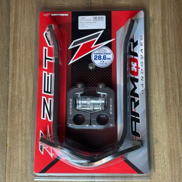 handguard zeta Armor u-clamp besi original pelindung tangan