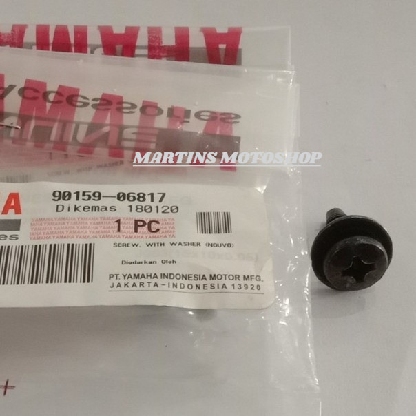 Baut Lampu Depan NMAX / Screw With Washer 90159-06817