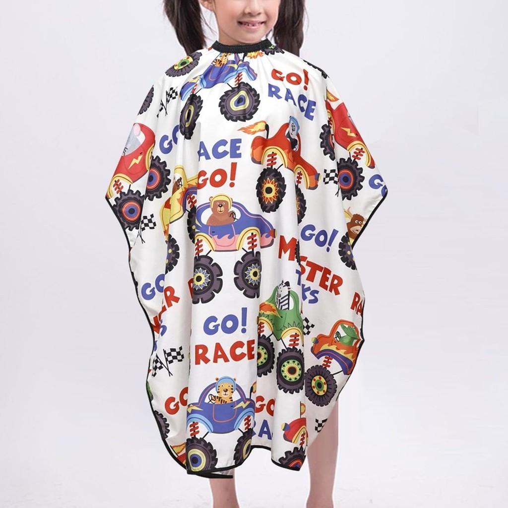 kain kip/ Kain Kip Anak Barbershop Haircut Apron Polyester/ penutup KOTORAN RAMBUT/kain kip/ kain ki