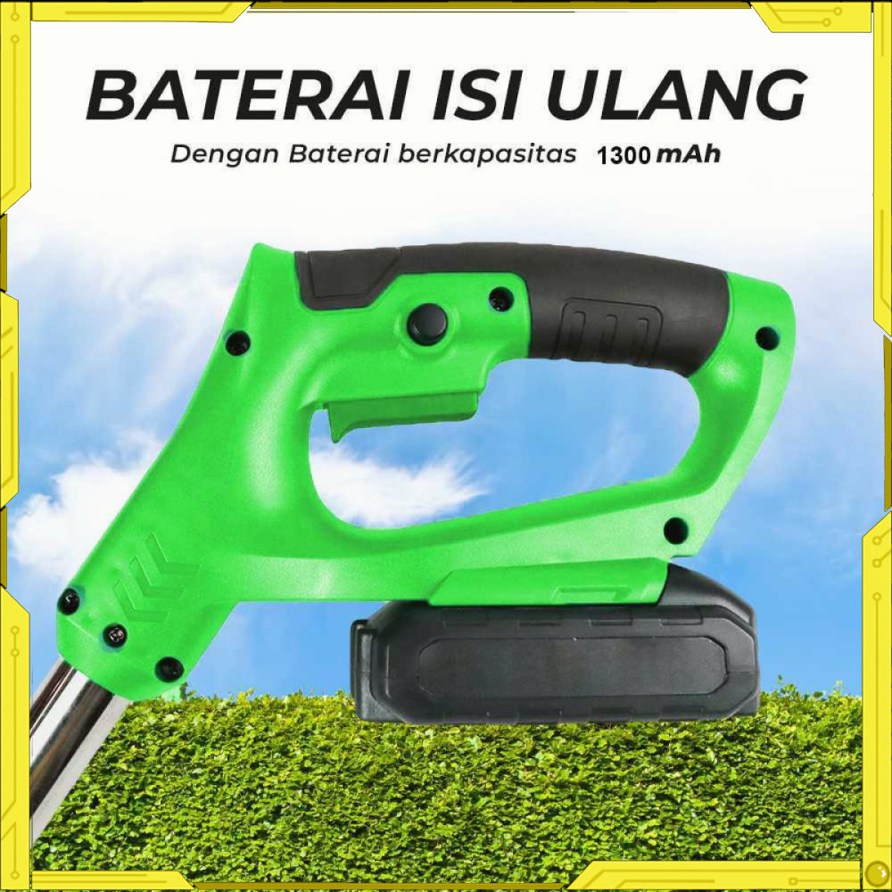 Mesin Pemotong Rumput Taman Grass Cutter Cordless GD661
