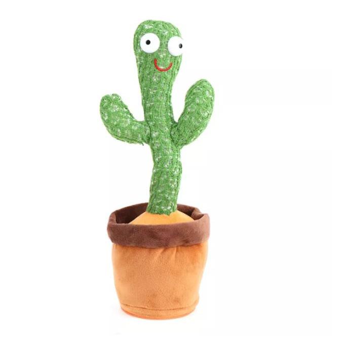 Cactus Toy Boneka Kaktus Joget Goyang Bisa Ngomong Rekam Bicara Menari Dance Dancing new - Usb Charg