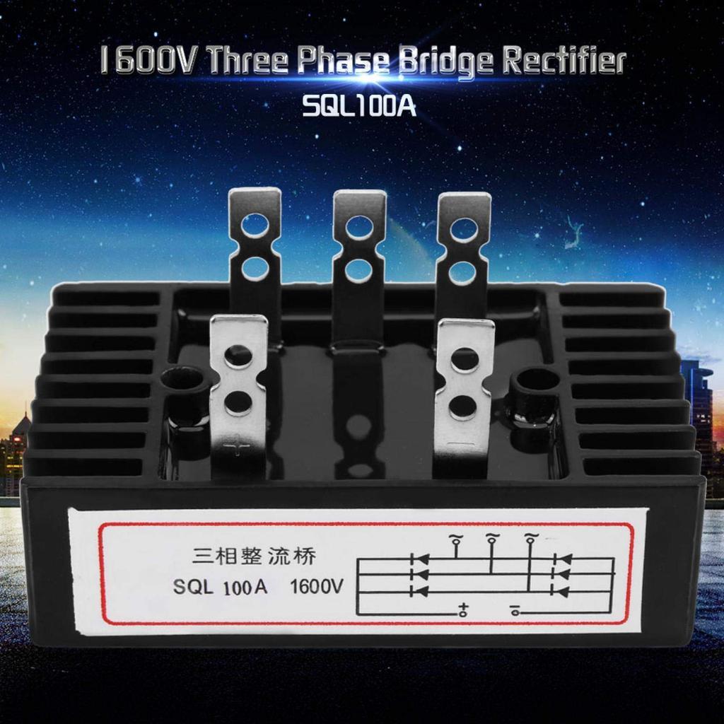 Dioda Bridge 60/100A Dioda Kiprok Kotak SQL Penyearah Arus Power Supply Komponen Elektronik Inverter
