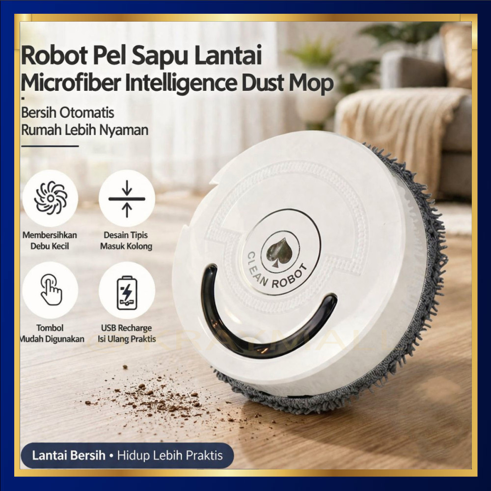 Clean Robot Intellegen Robot Mesin Pengepel Lantai TDJ-08