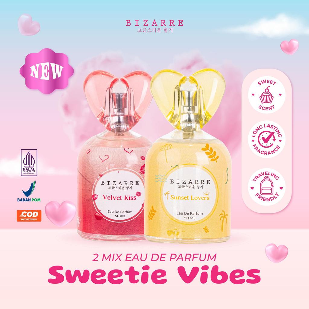 BIZARRE Eau De Perfume EDP Sweetie Series 2 Mix 50 ML