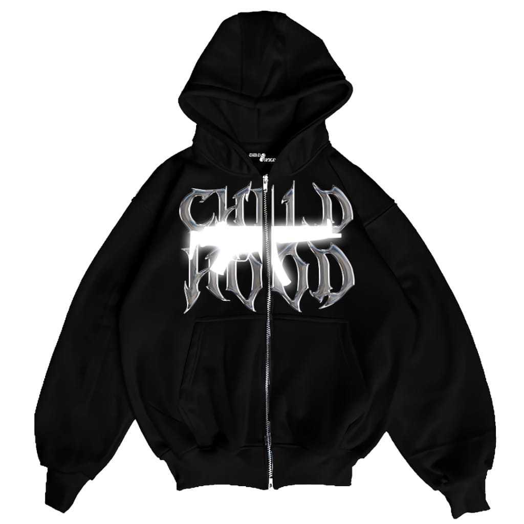 [COD] SPRAYGROUND Jaket Hoodie Zipper Reflektif Sablon Nyala FRENEMY Pria Wanita CHILDHOOD Jaket