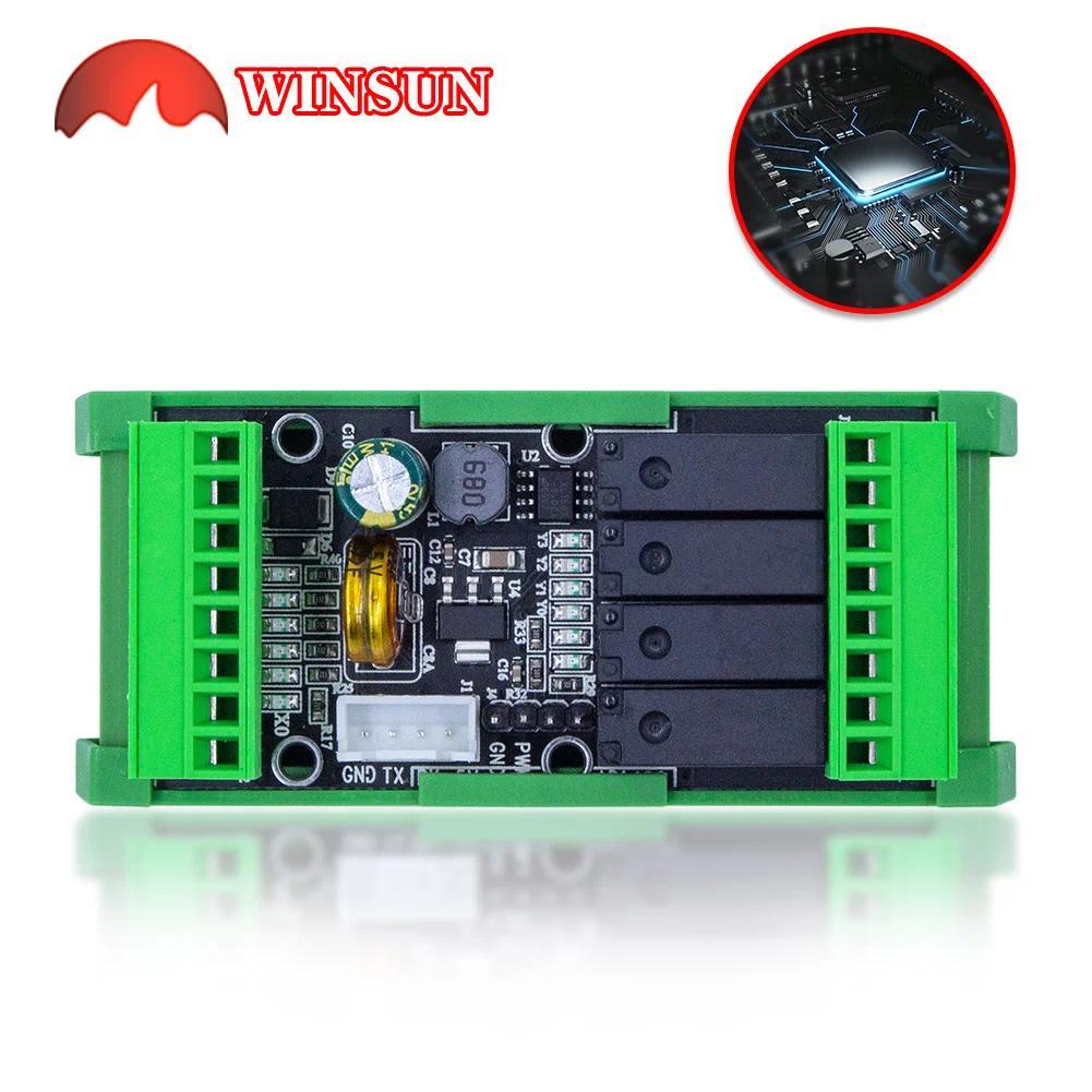 FX2N-10MR 10MT FX2N-14MR 14MT  6MR 6MT 20MR 20MT DC24V TTL SEEKU Analog 0-10V in board Power Relay 8
