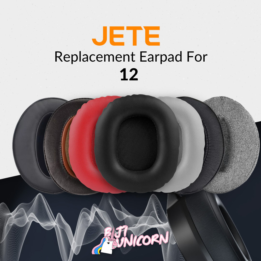 Earcup Ear Cushion Earpad Jete 12 Jete12 Busa Bantalan Foam Pad