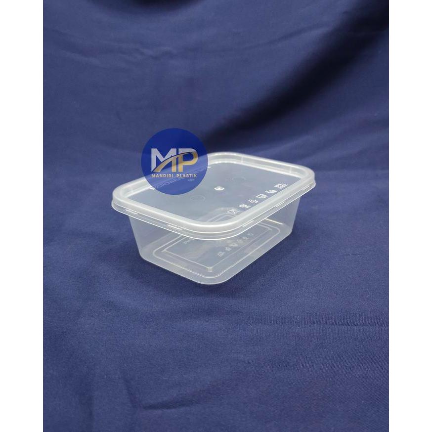 Thinwall Food Container Kotak Kecil 200ml / Cup Plastik Puding Jelly 200ml -25set