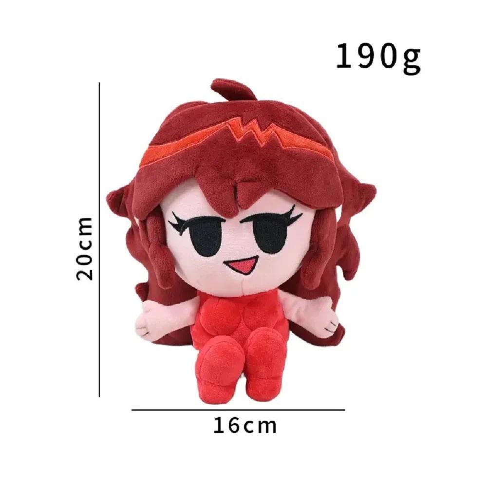 NEW 20cm FNF Nene Pico Darnell Girlfriend Plush Friday Night Funkin Plushies Anime Stuffed Dolls Cot