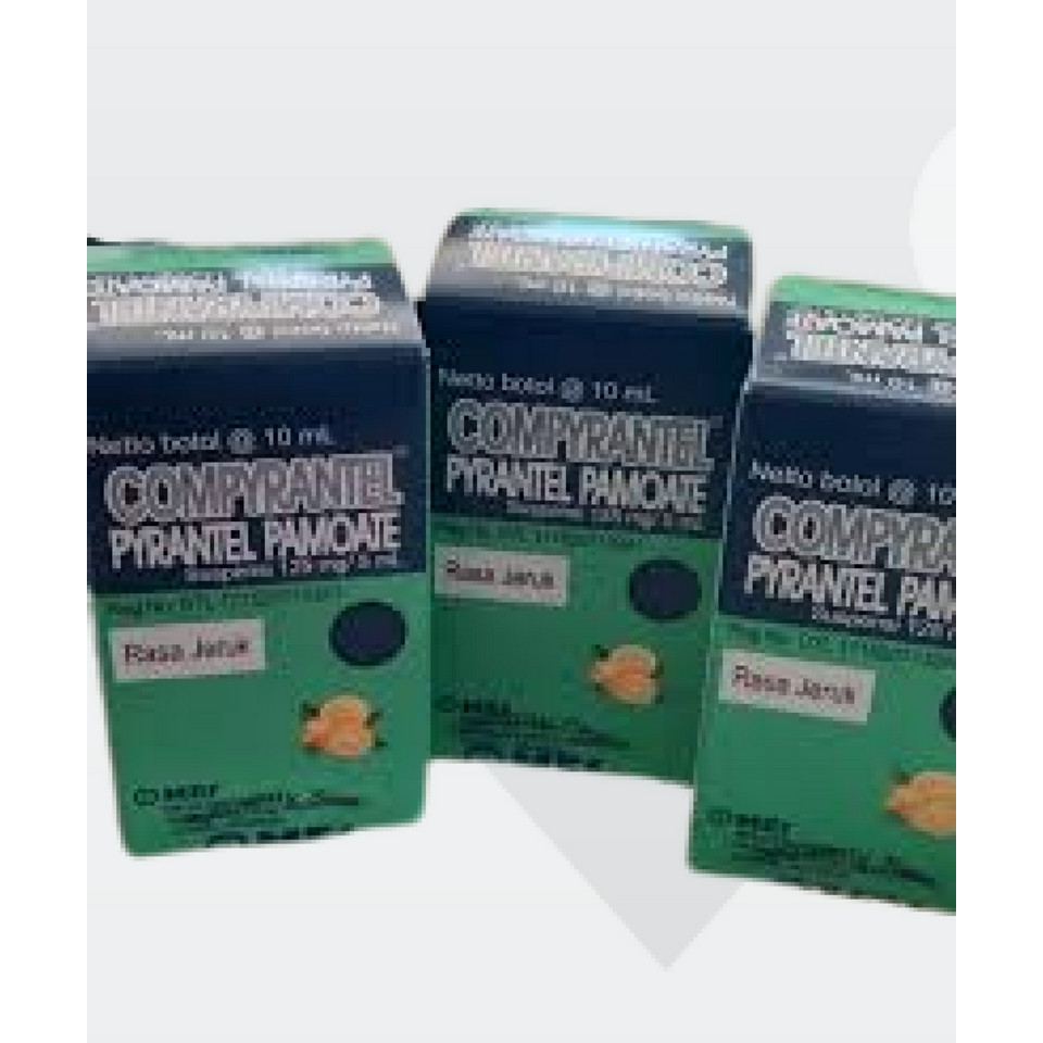 COMPYRANTEL SIRUP 1 BOTOL @ 10 ML