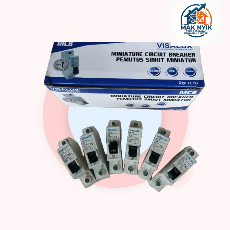 NK_ONLINESHOP MCB 1 PHASE VISALUX - VISALUX MCB 1P