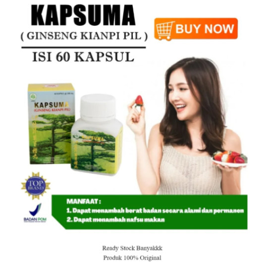 K.K.Y 888 ( DINO PILL ) GROSIR KAPSUMA KIANPI PIL BPOM  si 60 pil - suplemen kesehatan original - me