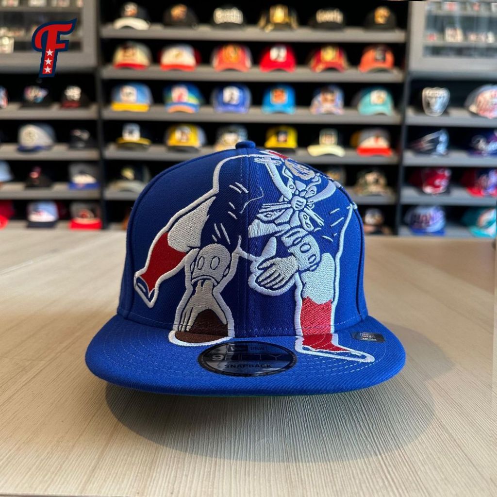 Topi New Era New England Patriots Vintage Logo Big Logo 9FIFTY Hat Original