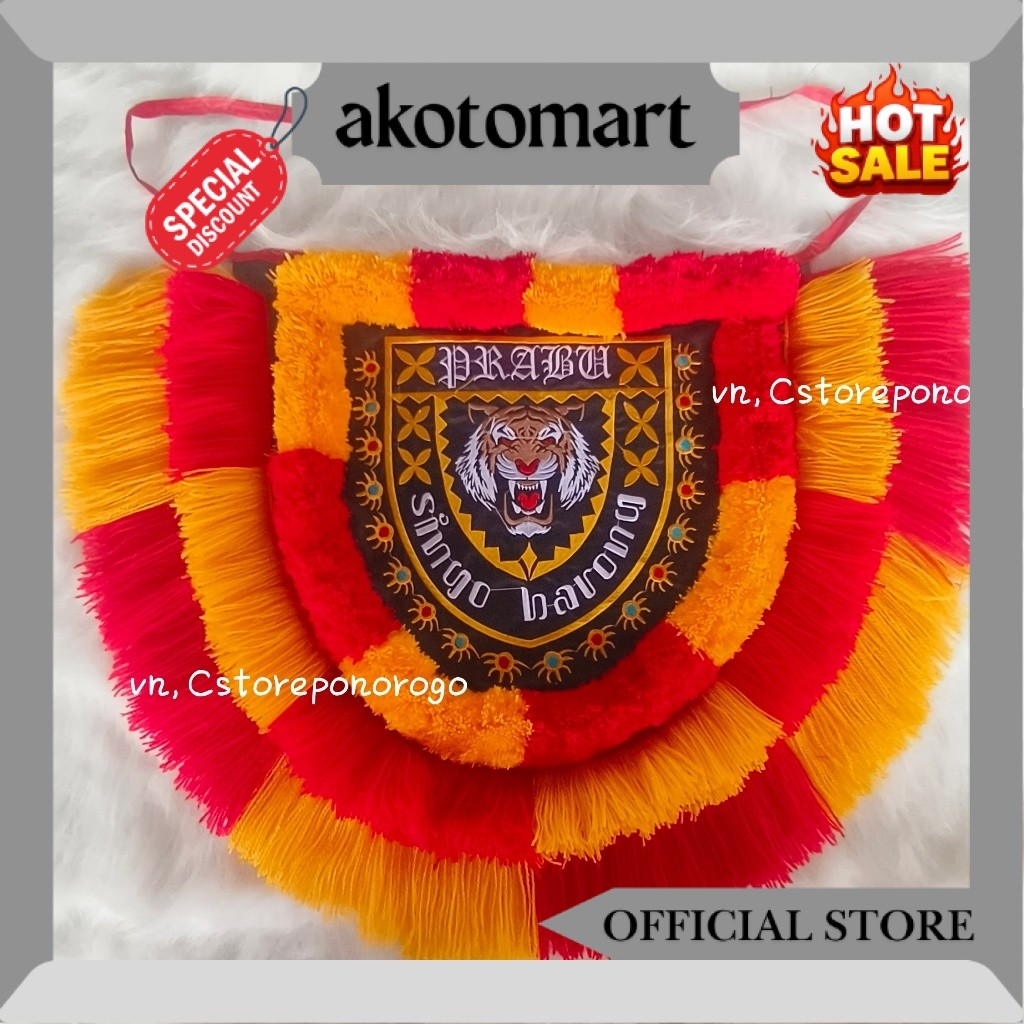 SREMBYONG DEWASA MOTIF MACAN / embong / ganong / topeng ganong / ganongan / barongan / reog JT