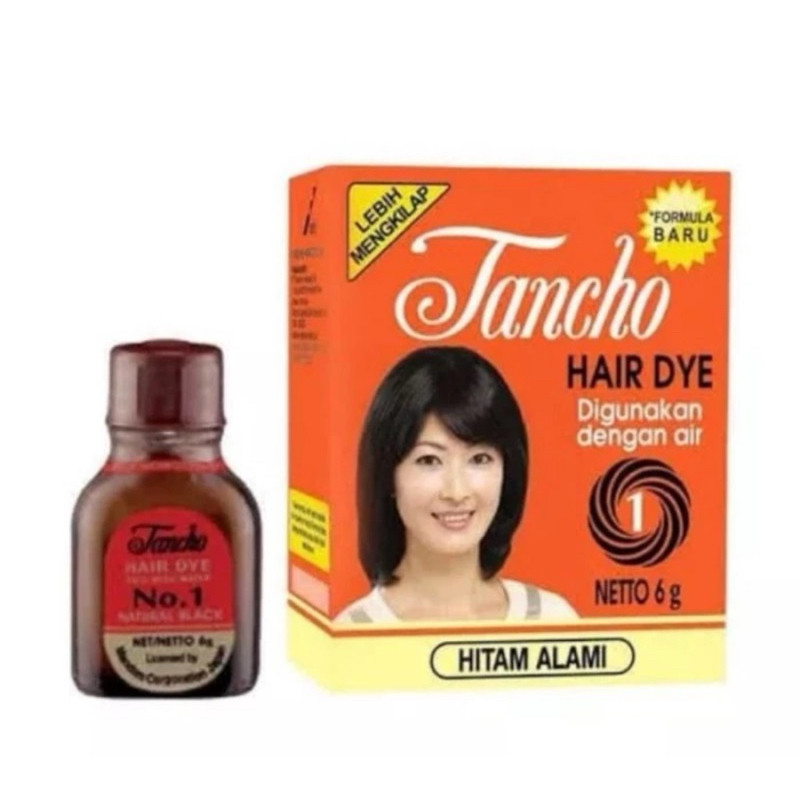 TANCHO SEMIR RAMBUT BUBUK 6gr // HITAM- ABH