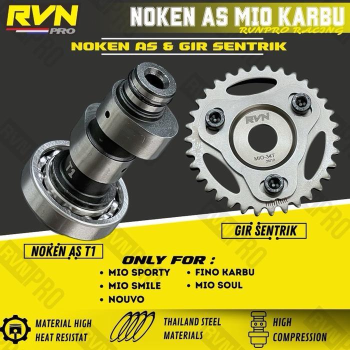 PAKETAN NOKEN AS CAM RACING MIO SPORTY MIO SOUL NOUVO FINO KARBU VEGA ZR JUPITER Z ROBOT GIR SENTRIK
