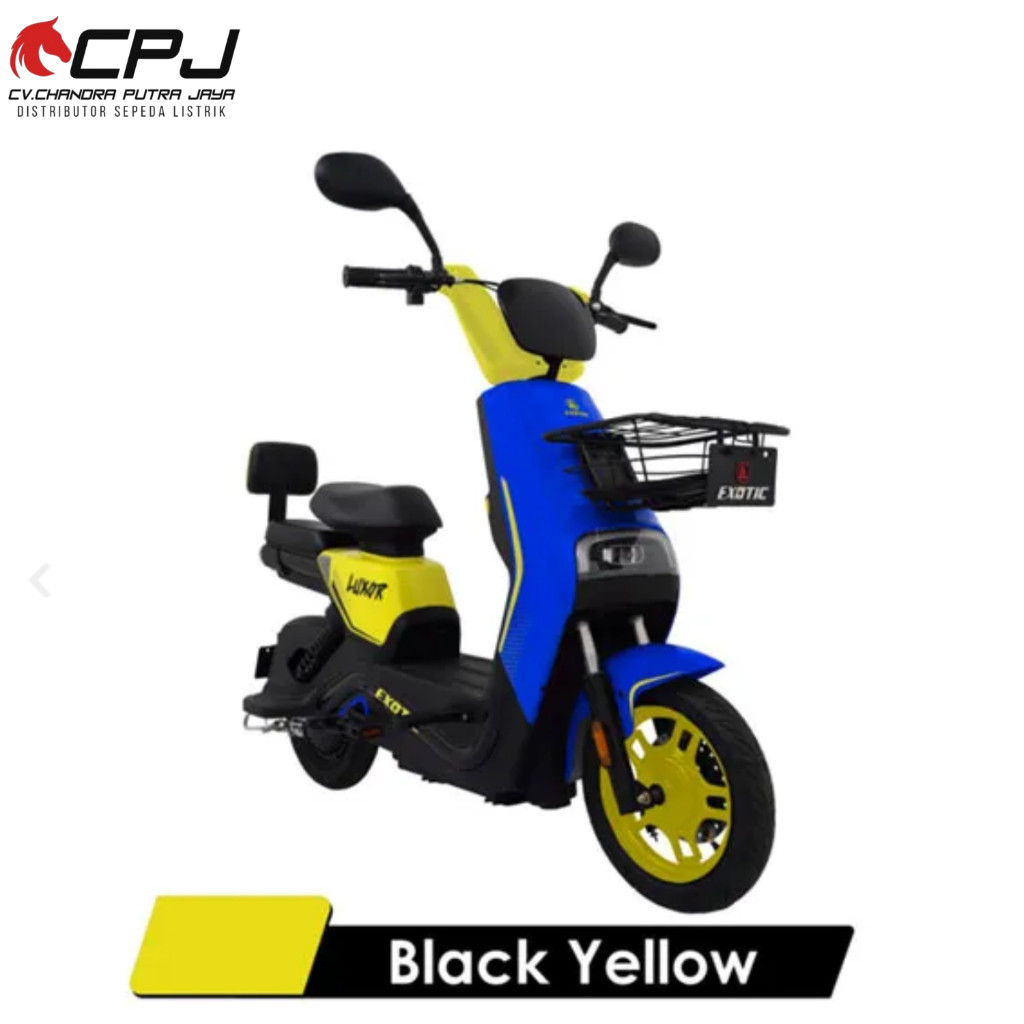 EXOTIC LUXOR Sepeda listrik E-BIKE 500 watt TERMURAH PACIFIC