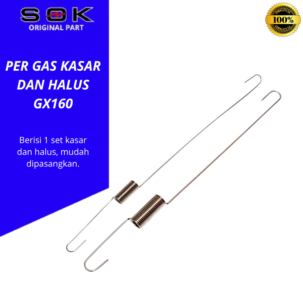 Per gas set GX160 spring gas mesin GX160 per gas mesin GX160 GX200 KASAR HALUS