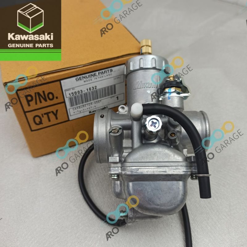 Karburator Mikuni Vm28 karbu Ninja RR old assy fullset Original Kawasaki 15003-1632