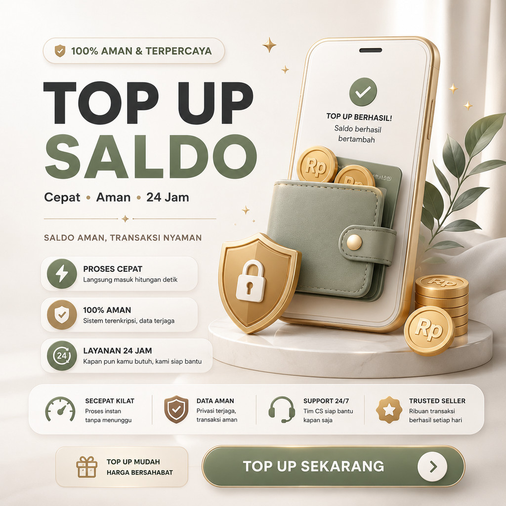Top Up Dompet Digital Praktis Tanpa Ribet Buat Semua Transaksi Online