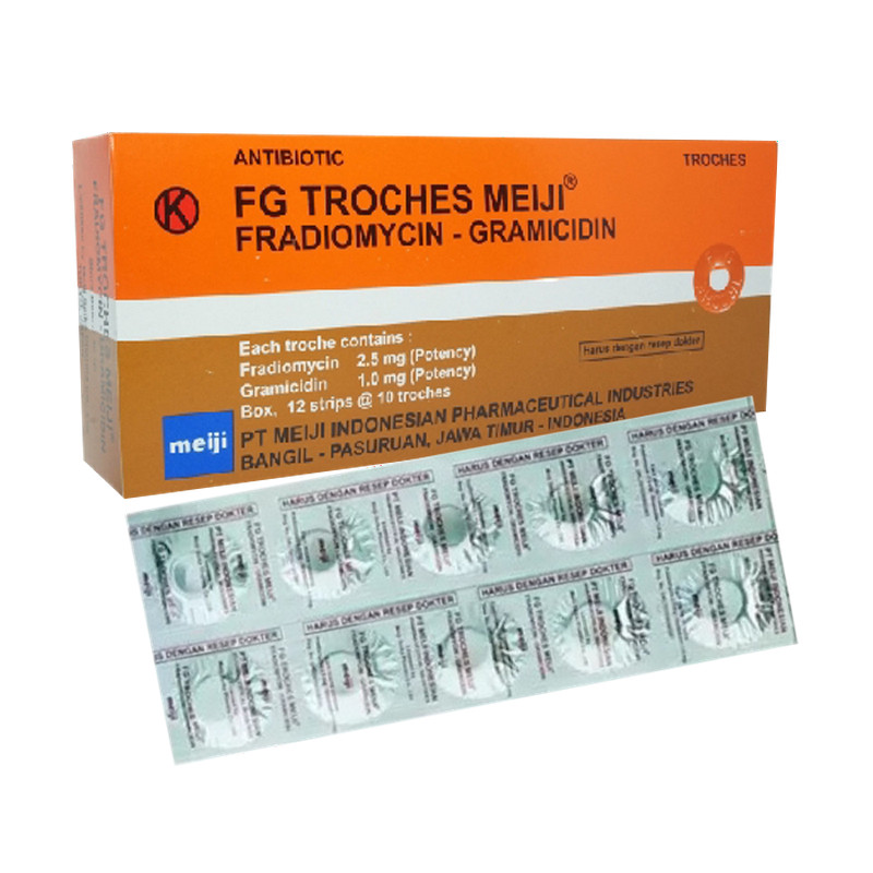 FG TROCHES MEIJI 1 STRIP @ 10 TABLET HISAP