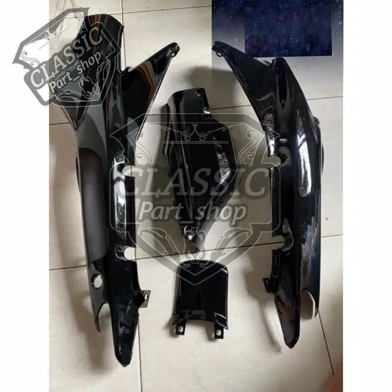bodi body box supra x lama / supra fit set sambungan bodi , box aki