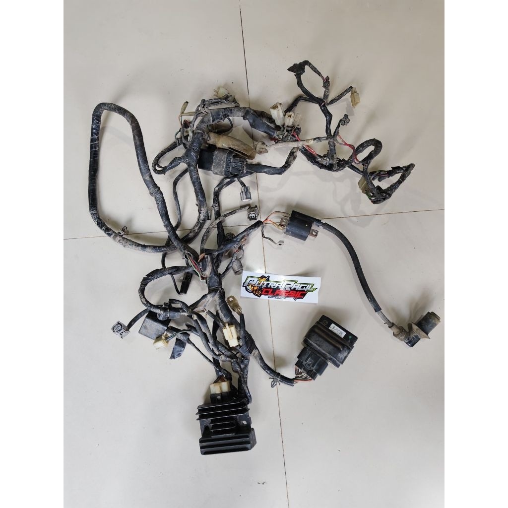 KABEL BODY FULL SET PENGAPIAN FULL SET YAMAHA MIO FINO 125 BJ80 ECU KOIL KIPROK FINO 125 BJ80 FULL S