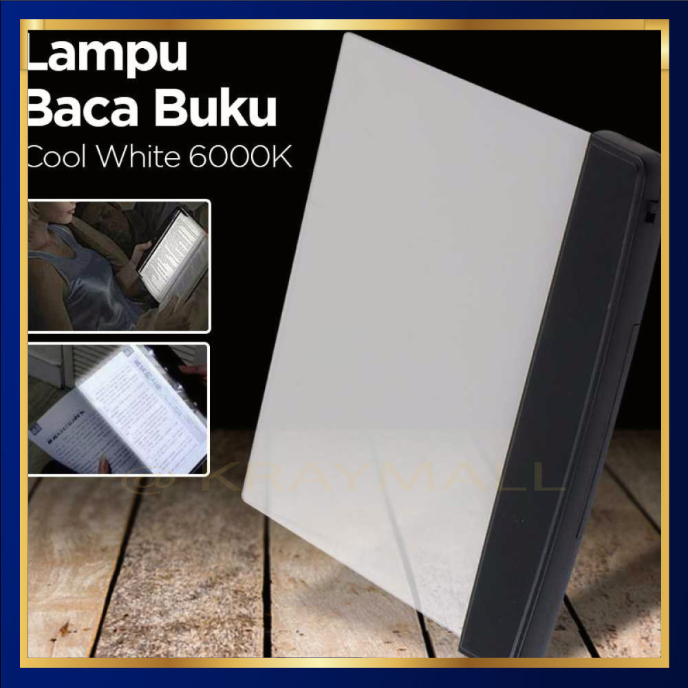 Lampu Baca Buku LED Panel Book Reading Lamp Light DL447