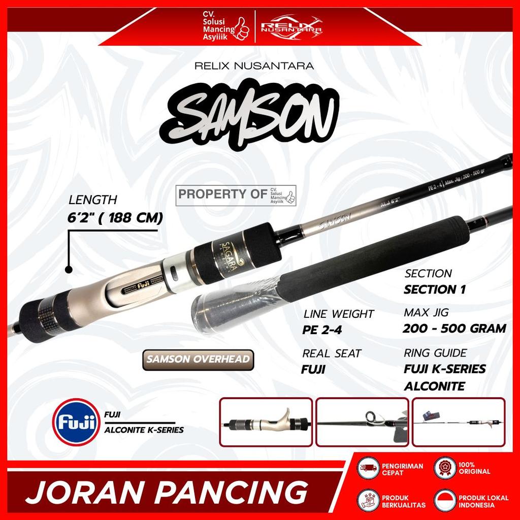 JORAN RELIX NUSANTARA SAMSON | PE 2-4 | JORAN SLOW JIGGING OH | JORAN JIGGING