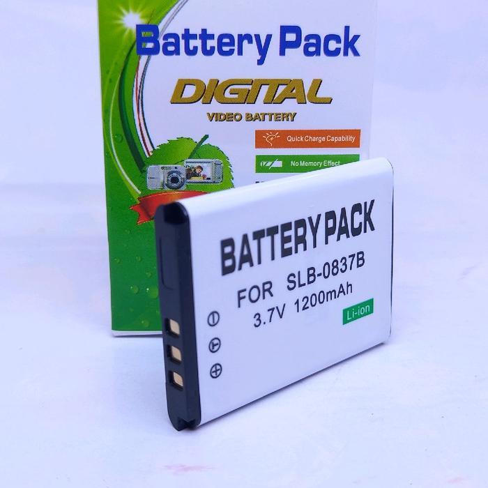 Baterai SLB-0837B Samsung camera battery pocket kamera digital batre digicam Digimax L70 Digimax L70