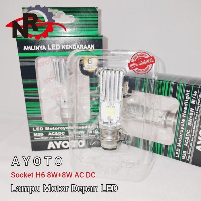 Lampu LED Motor Bohlam Depan Motor LED Beat Vario 110 Scoopy Mio Sporty Smile Soul GT 115 Fino 125 S