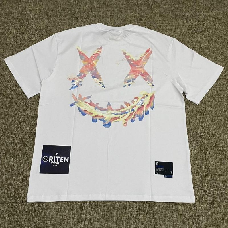 HOT Ricky Is Clown Cosmic Galactic Tee White Original / RickyisClown