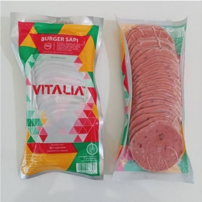 VITALIA BEEF BURGER ISI 20